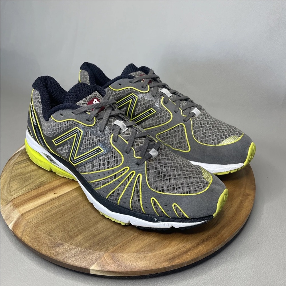 NEW BALANCE BADDELEY GRAY SNEAKERS WALKING RUNNING SHOES US MENS SZ 12 D